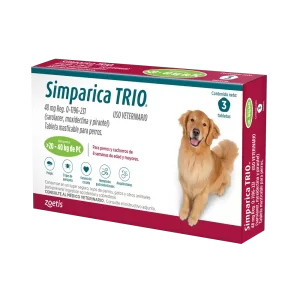 SIMPARICA TRIO 20 - 40 Kg