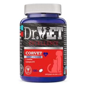 DR VET CORVET HEART STRENGTH 100 TABLETAS