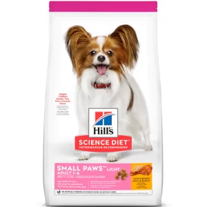 SCIENCE DIET SMALL PAWS LIGHT 4.5 LB