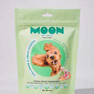 MOON TREATS COLLAGEN & FRESH BREATH PEQUEÑOS 40 GR