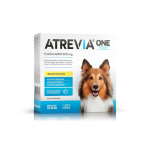 ATREVIA ONE MEDIUM TABLETA - 10 A 20 KG