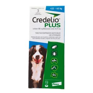 CREDELIO PLUS TABLETA 22 - 45 KG