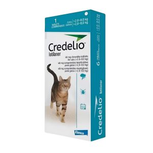 CREDELIO TABLETA CELESTE GATO 2KG A 8KG