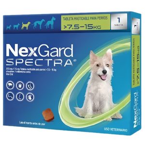 NEXGARD SPECTRA M 7.6KG A 15.5KG